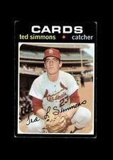 1971 Topps Set-Break #117 Ted Simmons VG-VGEX (crease) *GMCARDS*