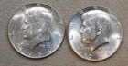 1964-P & 1964-D Kennedy Silver Half Dollar BU 2 Coins