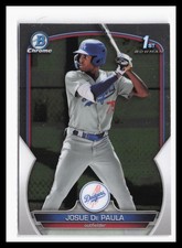 2023 Bowman Chrome Prospects #BCP-111 Josue De Paula Dodgers RC 1st 6