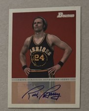 2009-10 BOWMAN 48 AUTOGRAPHS #48ARB RICK BARRY AUTO AUTOGRAPH
