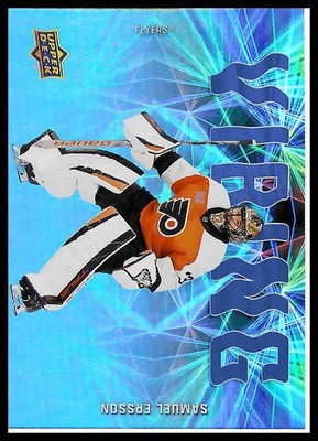 2025-26 Upper Deck #VB-5 Samuel Ersson Vibing