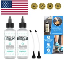 Silicone Treadmill Belt Lubricant - 2 Pack, 4 Fl Oz - Twist-Top Application f...