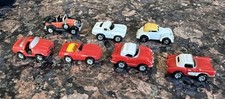 Vtg Micro Machines Corvette Stingray Camaro Ford Limousine Lot Of 7 1980 s