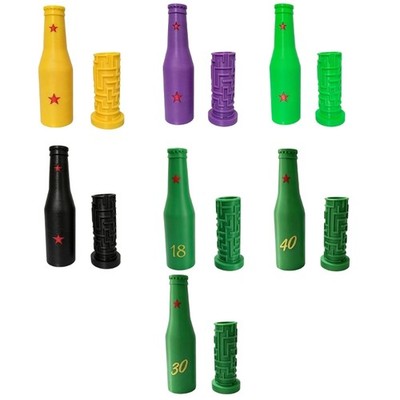 3D Printed Bottle Shape Cash Holder Puzzle Box with Bottle Shape Opening