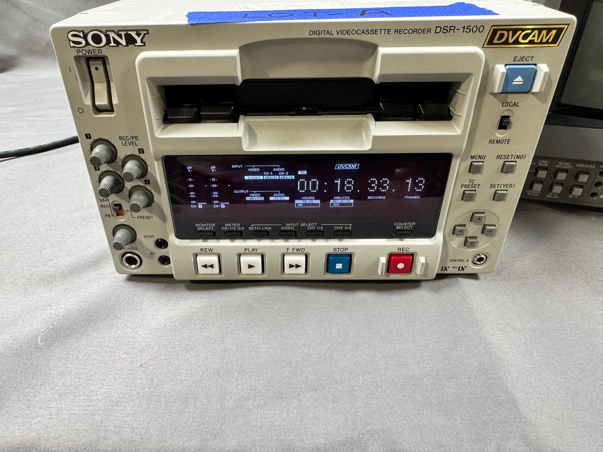 Sony DSR DV: DVCAM Video Recorders & Players for sale | eBay