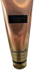 VICTORIA S SECRET BARE VANILLA FRAGRANCE BODY LOTION CREAM 8 oz New