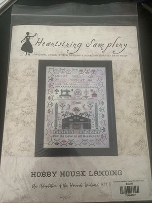 Heartstring Samplery Hobby House Landing cross stitch Hannah Woodward