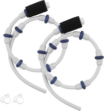 DWALE 2PCS Automatic Pool Cleaner Sweep Hose Complete 