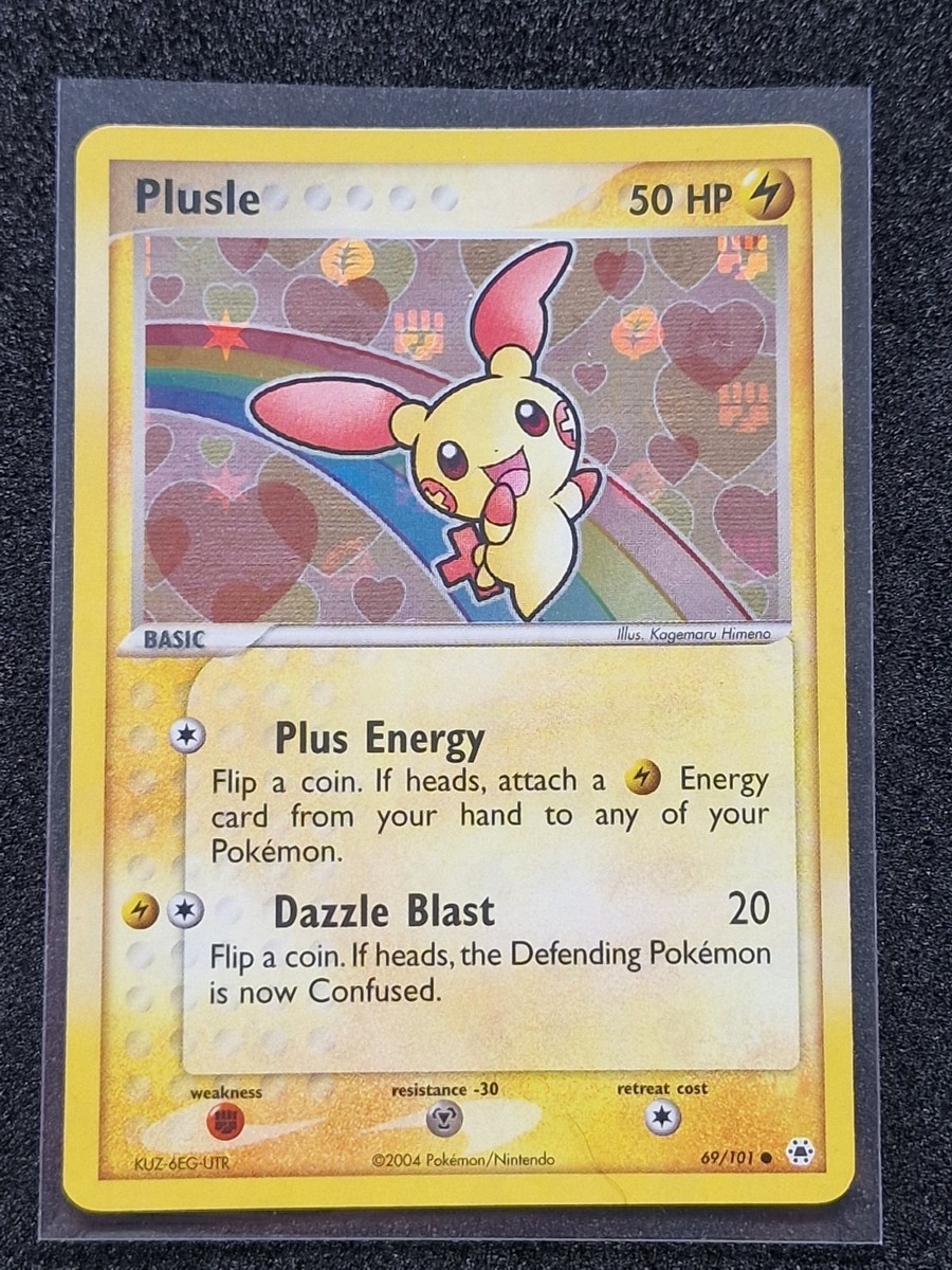 Pokemon Plusle 69/101 Hidden Legends 2004 Reverse Holo NM-MT | eBay