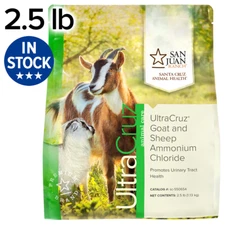 UltraCruz Goat and Sheep Ammonium Chloride, 2.5 lb