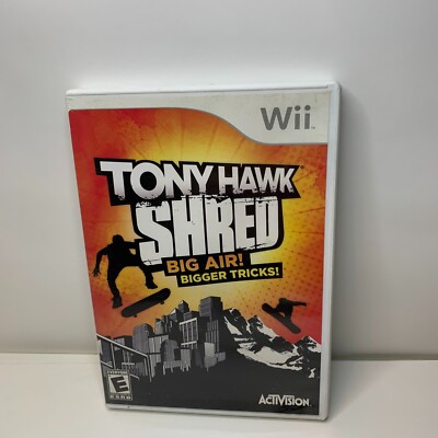 Tony Hawk: Shred (Nintendo Wii, 2010)-Software only