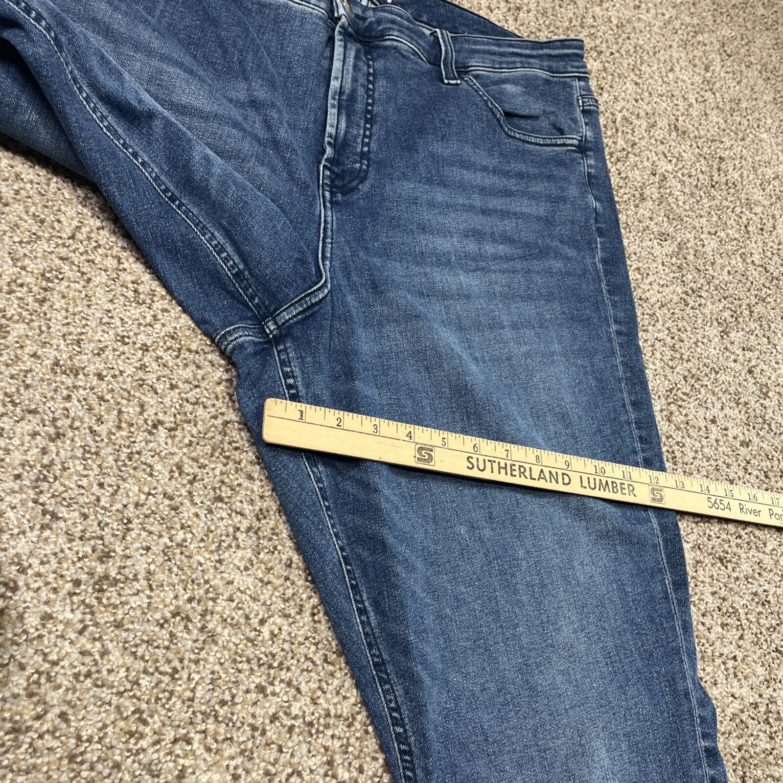 Jen 7 Women's Size 18 Med Wash Bootcut Denim Jeans 37 X 27 - View 12