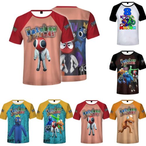 High-quality Roblox Rainbow Friends T-shirt For Daily Wear Available In Various - Picture 1 of 18