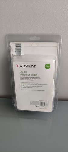 ADVENT CAT6 Ethernet Kabel - 15 m Meter. Internet WiFi schnelle Verbindungsgeschwindigkeit - Bild 2 von 2