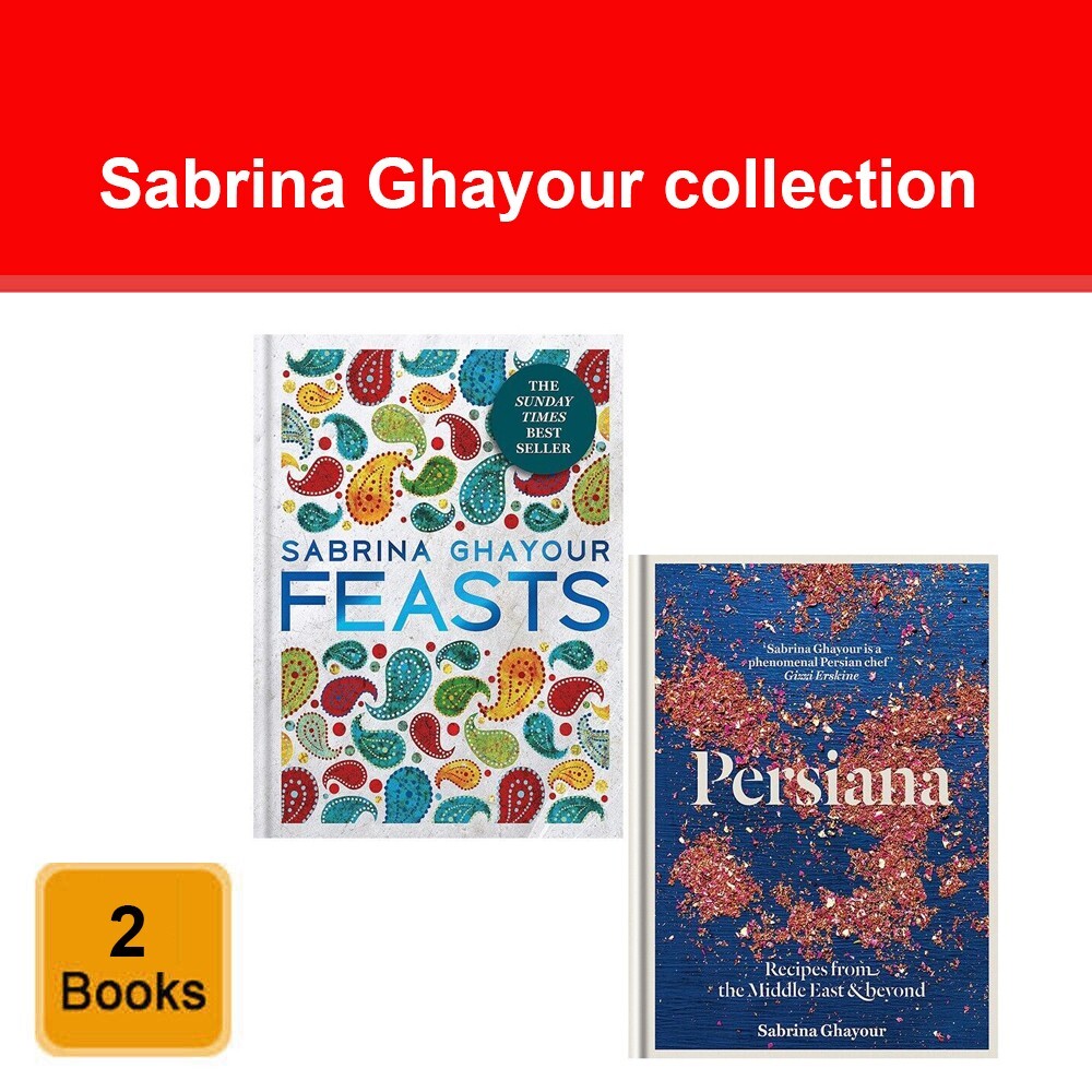 Sabrina Ghayour Collection 2 Books Set Feasts, Persiana NEW Pack