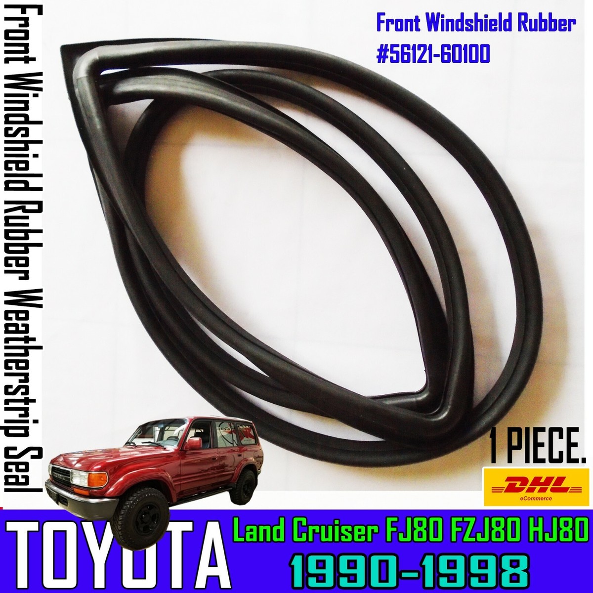 For Toyota Land Cruiser FJ80 FZJ80 HZJ80 1990-97 Front Windshield