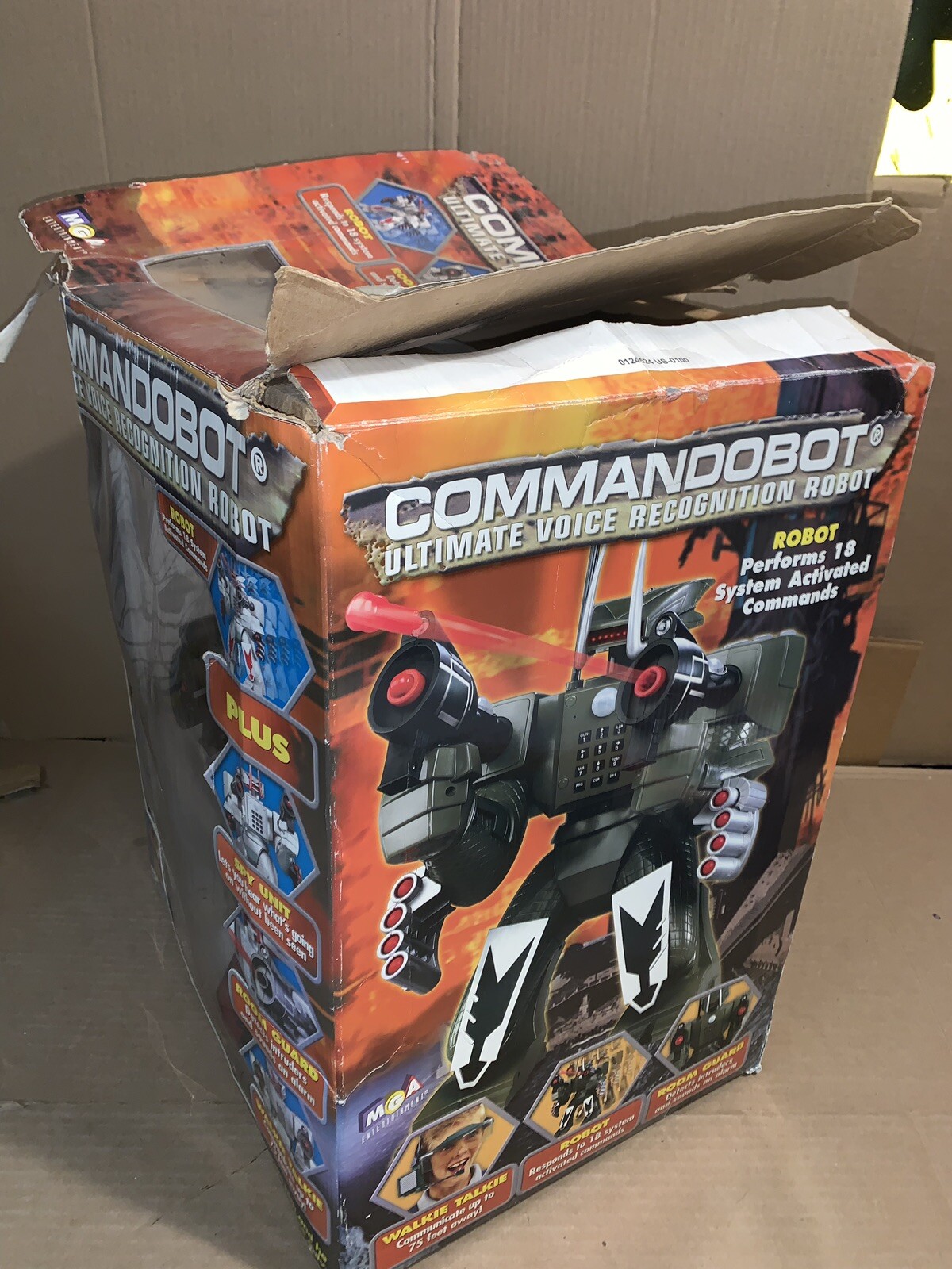 Commandobot Ultimate Voice Recognition Robot | eBay