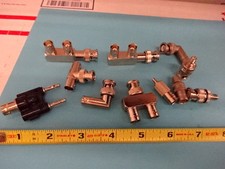 LOT BNC CONNECTOR ADAPTERS RF MICROWAVE FREQUENCY AS PICTURED AS IS B6H-14-1
