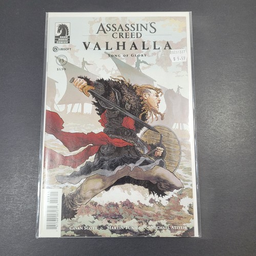 Dark Horse - Assassin's Creed Comic Valhalla - Song of Glory #1, 2, 3 - NM - B&B - Bild 6 von 6