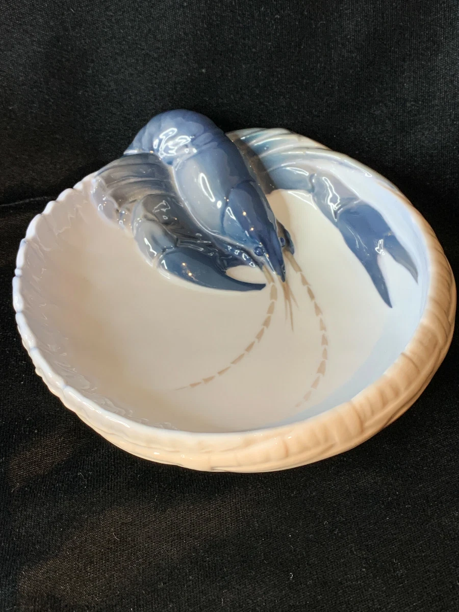 Royal Copenhagen #3277 Lobster Dish Danish Vintage