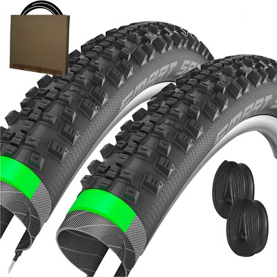 2x Schwalbe MTB E-Bike Reifen Smart Sam Plus 26-29'' PANNENSCHUTZ m/o Schlauch