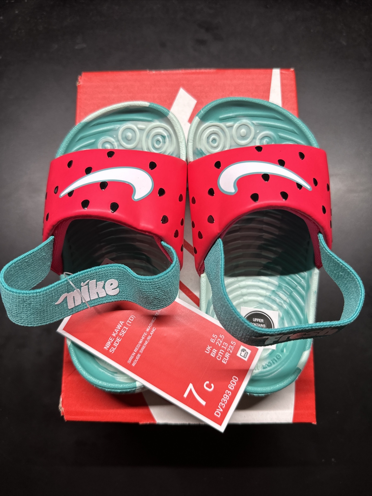 Toddler Kids Kawa Lil Fruits Slide Sandal Watermelon size 7C, Brand new  with box 195870315269 | eBay