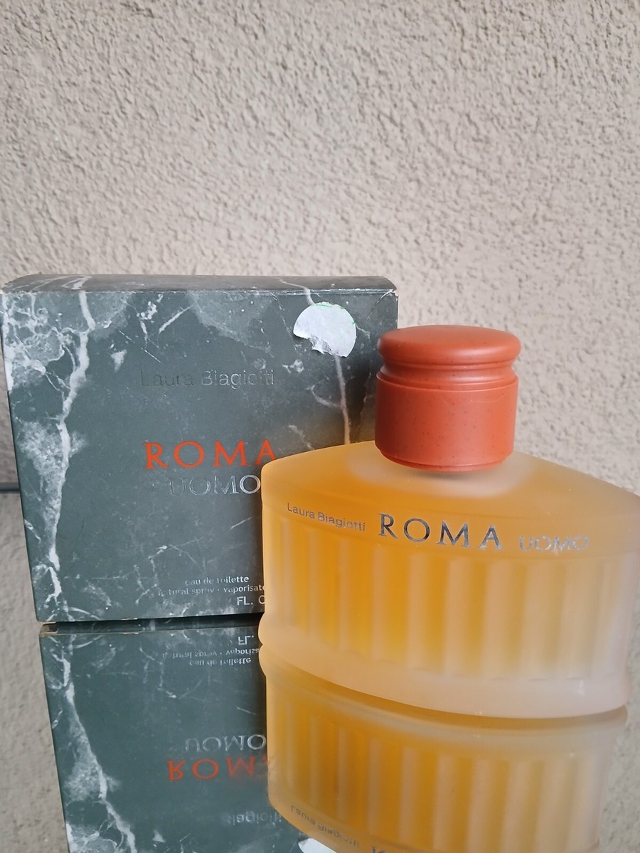 Roma Uomo 4.2 oz Cologne by Laura Biagiotti 125 ml EDT Spray