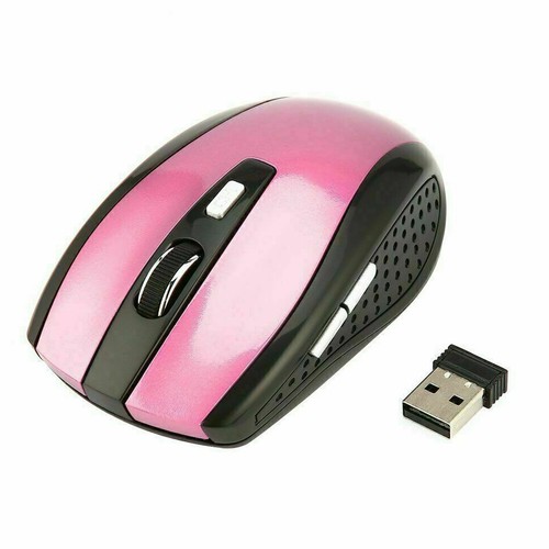 US 2er Pack 2,4 GHz kabellose optische Maus mit USB Nano Empfänger für Laptop PC - Bild 3 von 21