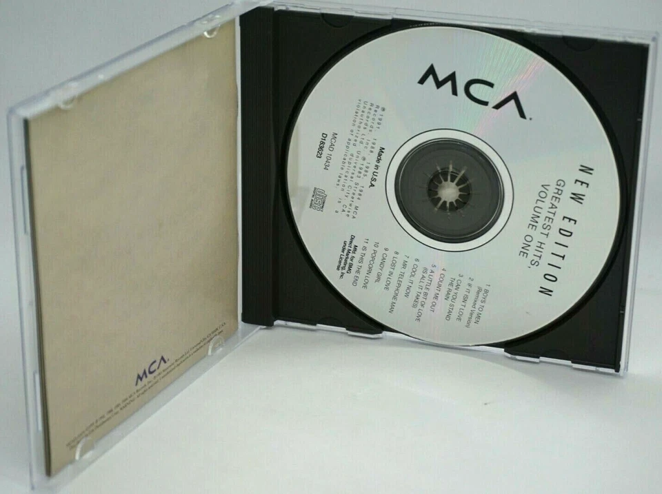 New Edition : Greatest Hits Volume 1 CD Album - Bell Biv Devoe, Bobby Brown -HTF - Image 3 of 3