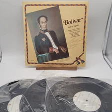 Antonio Del Vilar 3x LP Colombia Bolivar Vida Y Lagedo Melodias Record Albums