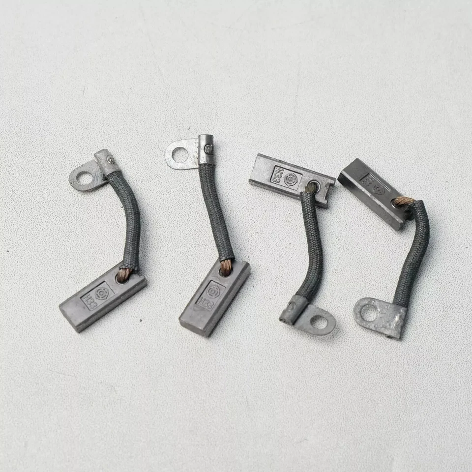 Cepillo de carbono para motor de arranque compatible con Yamaha V75 U7 AT1 AT3 CT1 CT2 RD125 RD200 Foto 4 de 4