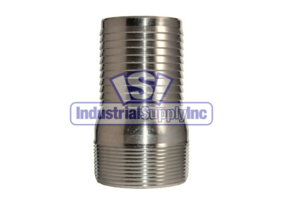 King Nipple | Combination | Threaded End | 4'' NPT | Steel Plated 