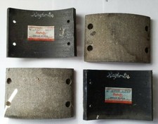 SET OF 4 RAYBESTOS 4289D TYPE VHF HEAVY DUTY TRUCK BRAKE SHOES BLOCK DRUM LINING