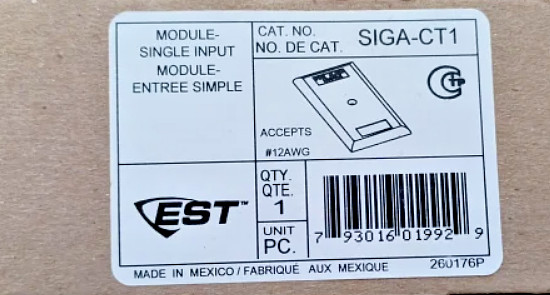 Módulo de entrada única SIGA-CT1 - ENVÍO EXPRESS GRATUITO