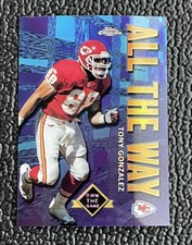 🔥TONY GONZALEZ 2001 TOPPS CHROME OWN THE GAME REFRACTOR!🔥CHIEFS HOF!