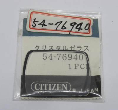 Genuine NOS Citizen 54-76940 Crystal for Citizen 4-098072, 4-098391, 4-099079