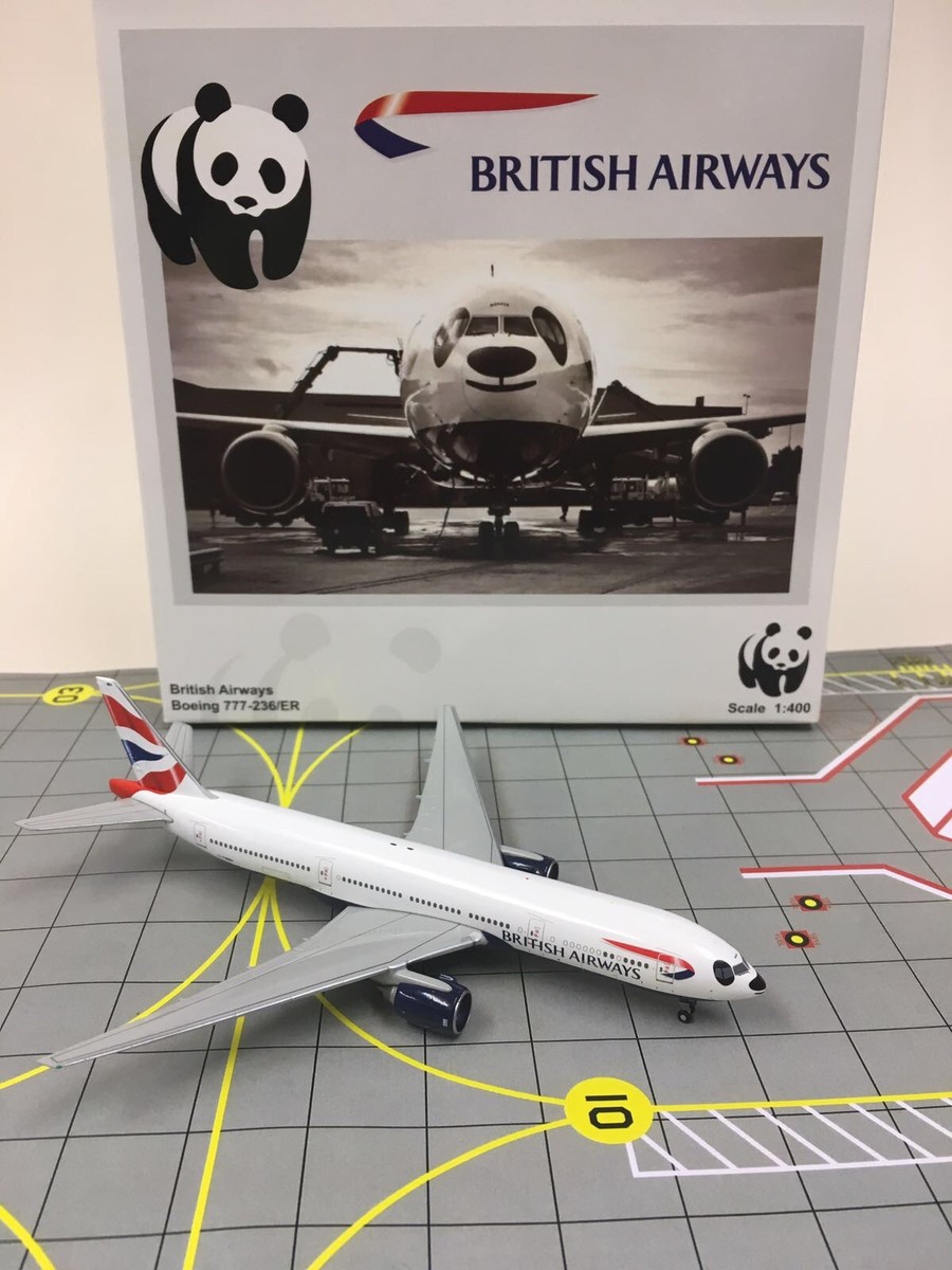 JC Wings 1:400 British Airways Boeing 777-200 
