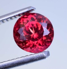 Natural Padparadscha Sapphire 2.30 Ct Round Certified Loose Gemstone