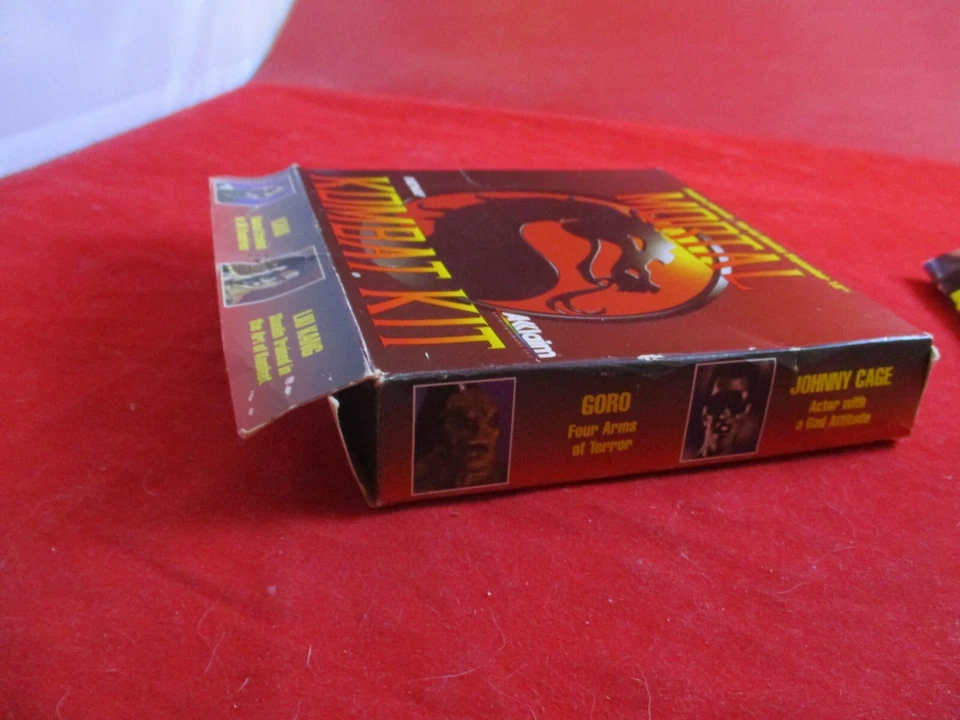 Mortal Kombat Kit Sega Genesis Game Boy SNES Promo Kit Caja VACÍA y Póster SOLO Foto 2 de 4