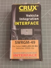 CRUX Radio Replacement w/SWC Retention for GM LAN 29 Bit Vehicles