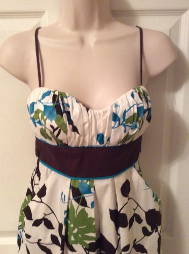 Corbata de espagueti Sundress Empire cintura sin palabras para juniors talla 3 - Imagen 4 de 6