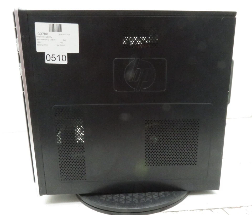 Computador desktop HP Pavilion p6774y AMD Phenom 2 x4 840T 6GB Ram sem disco rígido - Imagem 2 de 4