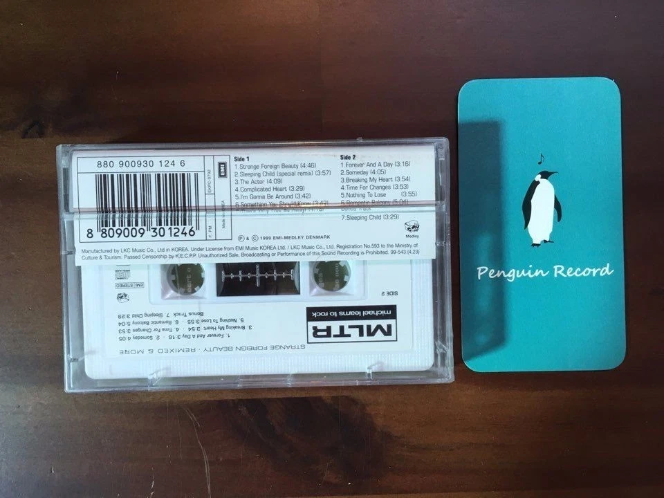 Michael Learns to Rock - Strange Foreign Beauty Remixed & More CASSETTE TAPE - Image 3 of 3