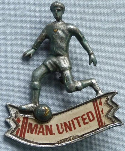 RARE ORIGINAL C.1950'S MANCHESTER UNITED SUPPORTER'S BADGE