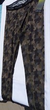 Men's New Tek Gear Base Layer Compression Pants Camo New With Tags