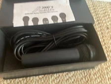 Audio 2000's Microphone ADM1062 Dynamic Microphone Wired with Case
