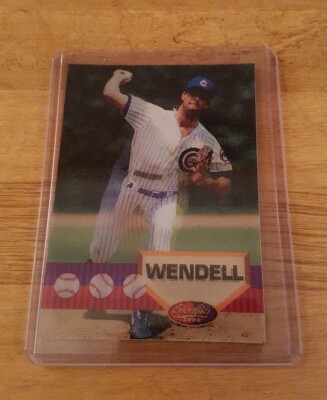 Pinnacle 1994 Sportflics 2000 Baseball 3D Karte #170 Turk Wendell Chicago Cubs
