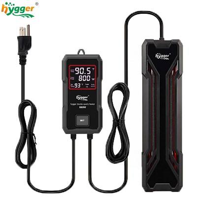 hygger 10/25/50/100/300/500/800/1000W Aquarium Heater Thermostat Fish Tank 