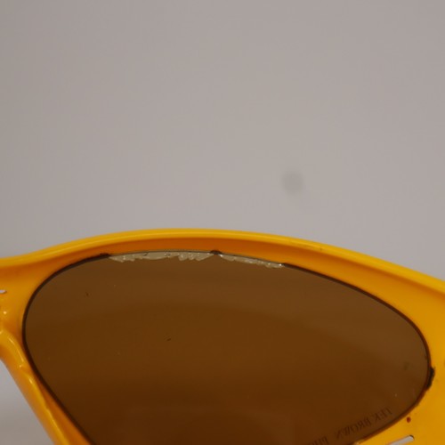 Occhiali da sole vintage Rudy Project Noosa ciclismo giallo tek marrone fotocromatici - Foto 12 di 16