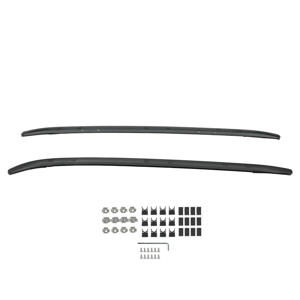 Portaequipajes de aluminio con riel lateral para techo para Mazda CX5 CX-5 2017-2024 2 piezas Foto 3 de 4